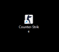 Atalho do Counter-Strike criado na área de trabalho